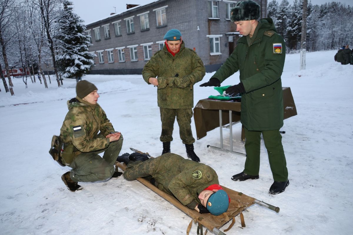 Полярнозоринский энергетический колледж. Военно-тактическая игра 