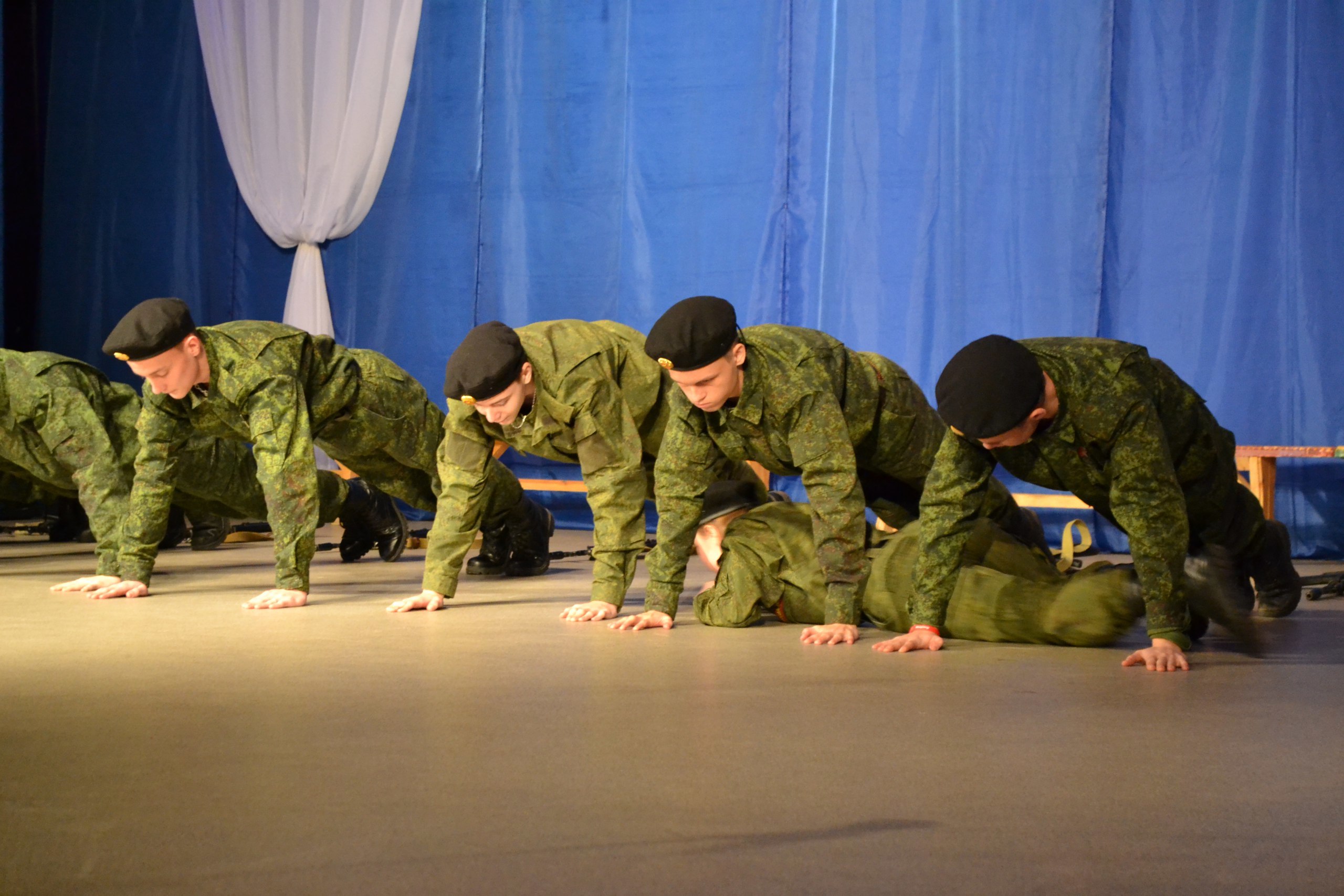 Военно патриотический клуб воин