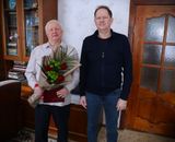 День рождения  Почётного гражданина района Александра Николаевича Куликова.