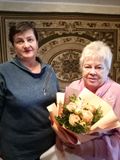 Поздравления с днем рождения принимала Лебедева Вера Николаевна.
