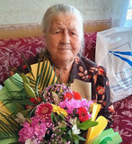 90-летний юбилей Клавдии Михайловны Веселовой