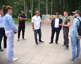 В Заволжском районе обсудили вопросы благоустройства парка и строительства велодорожек
