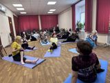 Спортивное занятие в клубе «Перезагрузка»