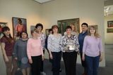 Сотрудники Заволжского музея принимают поздравления с профессиональным праздником