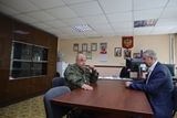 Встреча Главы Заволжского района с военным комиссаром