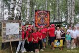 На берегу Волги определили сильнейших: команда 21ПЧС заняла второе место на турслете МЧС