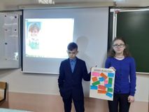 Накануне Дня матери в 7 Б классе