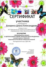 Сертификат участника