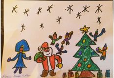 "Хороводы" Автор: Айтқали Алинұр Айдарұлы, 4 "Ж" класс. Куратор:  Абжакова Жанна Дуйсембековна,  Дата публикации: 19 декабря