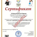 Образец Сертификата «Мой коллега – яркий  пример компетентного педагога 21 века»