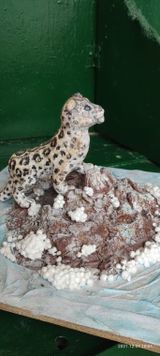 Снежный барс Автор: Гаркуша Артём, 6 класс   Руководитель: Афанасьева Валентина Валентиновна Дата публикации: 20.12.2021