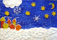 Поделка "Зимушка-зима" - Снежана Ветлицкая - 5 лет