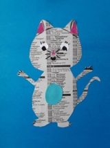 Турекулова Молдир - поделка из бумаги 2 "Мой любимый питомец"