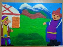 "Сказка "Алдар Косе и Бай"