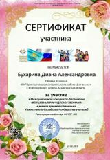 Сертификат участника