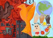 Автор: Көктеубай Олжас, "Соғыс пен бейбітшілік".  Куратор: Калдыбаева Баян Джумабековна. Дата публикации: 22.01.2024