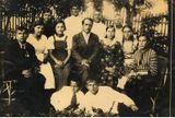 Школа колхозной молодёжи (1937 г. 7 класс) В центре: учитель Никулин Тихон Борисович