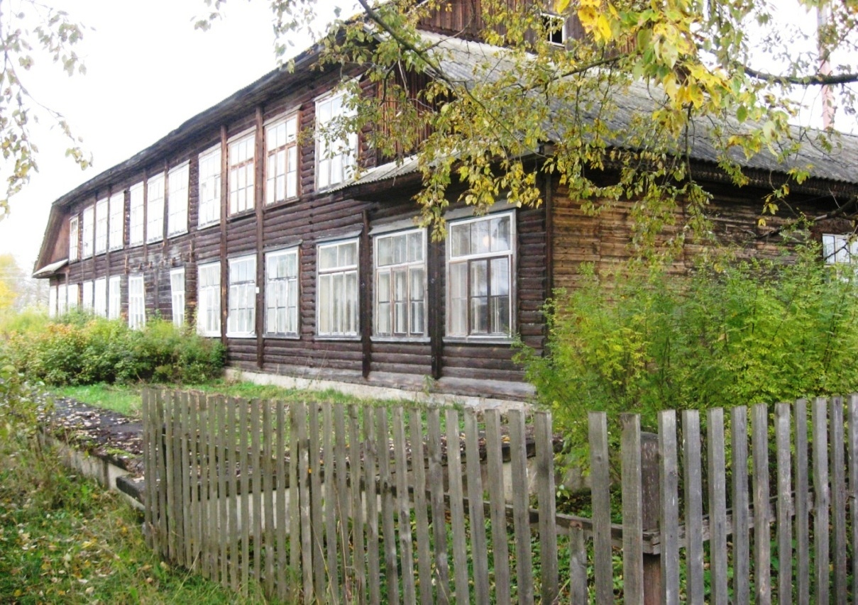 Деревянная Школа Фото