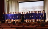 Выступление ансамбля "Мелодия" на концерте, посвященном Дню моряка-подводника