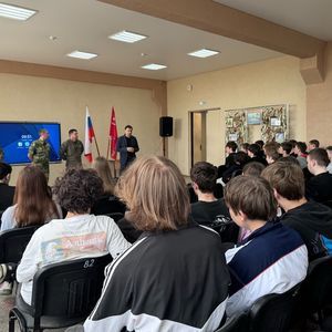 Студенты получили награды от участников СВО