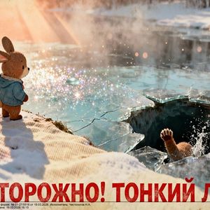 ТОНКИЙ ЛЁД — СМЕРТЕЛЬНАЯ ОПАСНОСТЬ!