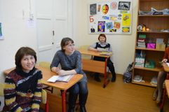 Работа секции. Художественное отделение