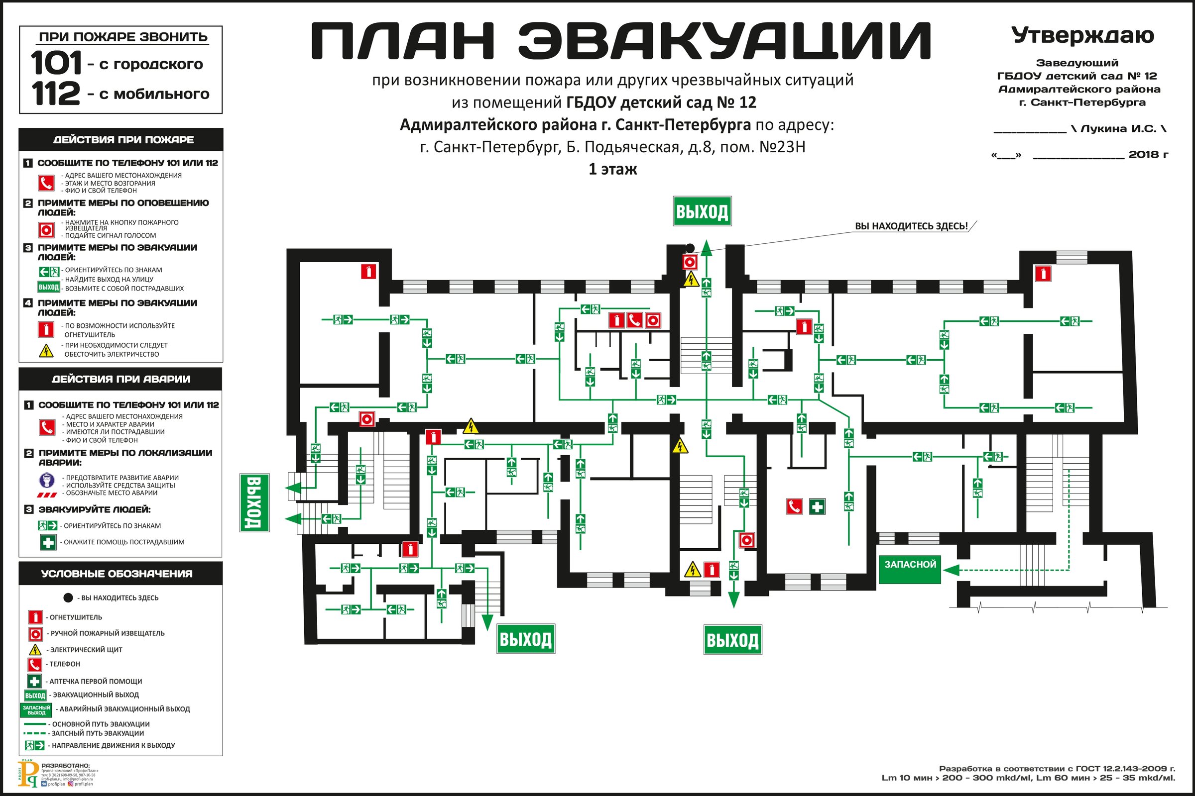 ГБДОУ детский сад №12 Адмиралтейского района Санкт- Петербурга.