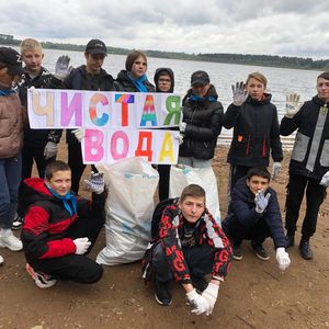 Участие в федеральной акции "Вода России"