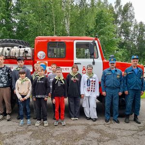 У нас в гостях пожарные!