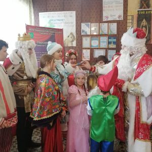 Поздравление участников детской театральной студии «Спутник»