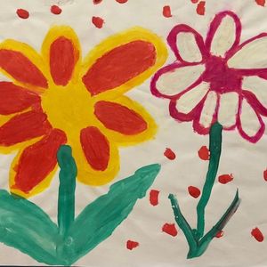Выставка поделок и рисунков «Цветы для мамы»
