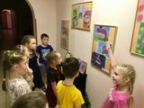 Выставка детских  работ в ИЗО студии 