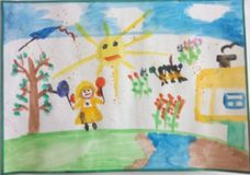 У. Зайсана "Я за мир на всей планете!" гр№5