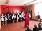 Школьный хор с Р. Мелекесс