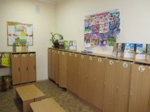 Раздевалка группы