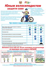 Юным велосипедистам
