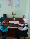 Моцарт и Сверчок (Дудников Павел -3 класс и Богатырёв Дима -1 класс)