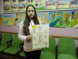 Сизова Ангелина с работой
