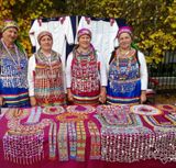 Рукодельницы Зубово-Полянского района со своей выставкой