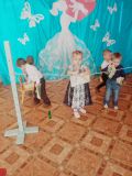 "Помогаем развешивать белье" во 2мл.гр.