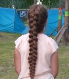 Победитель конкурса - самая длинная коса