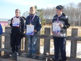Победители забега на 2 км (1 место Сенченко Олег, 2 место Рыгалов Саша, 3 место Рубанов Толик).