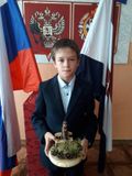 1 место, ДПИ, 11-13 лет Тятюшкин Алексей