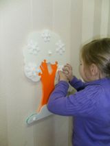 Зимнее дерево, развитие мелкой моторики