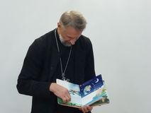 Книга "Библейские истории" в подарок детскому саду от о.Андрея