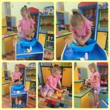 Сюжет игры "Мытье Дружка после прогулки"