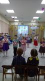 танец с буквами в исполнении детей подготовительной группы
