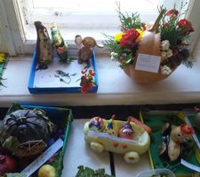 Красивые поделки из овощей и фруктов для детского сада своими руками