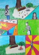 1 место: Фариева Варвара, 6 "Б" класс, СОШ № 2 г. Олонец (возрастная категория 4-6 класс)