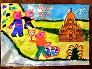 1 место: Столярова Ангелина, 2 "Б" класс, Лицей № 1 г. Петрозаводск (возрастная категория 1-3 класс)